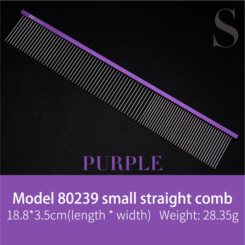 Fenice Stainless Steel Pet Comb for Dogs Cats Grooming