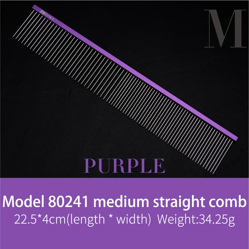 Fenice Stainless Steel Pet Comb for Dogs Cats Grooming