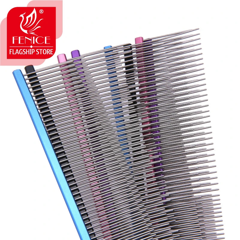 Fenice Stainless Steel Pet Comb for Dogs Cats Grooming