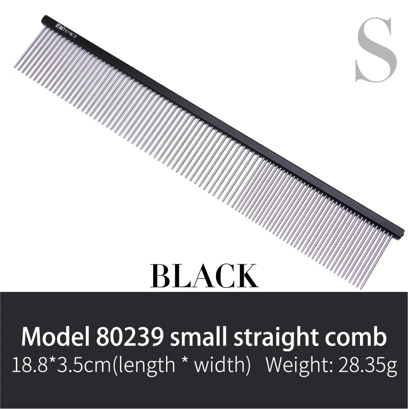 Fenice Stainless Steel Pet Comb for Dogs Cats Grooming