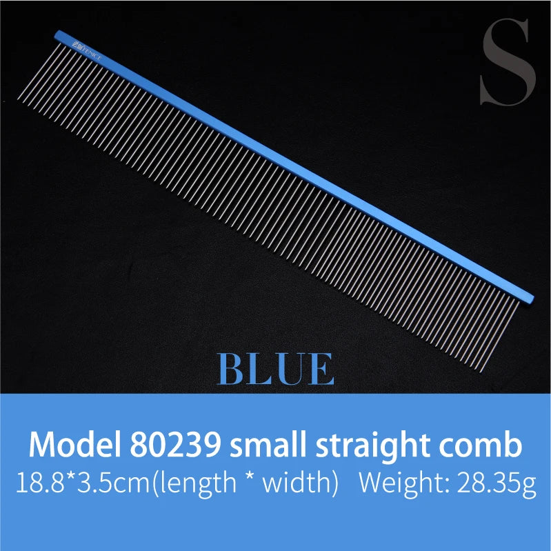 Fenice Stainless Steel Pet Comb for Dogs Cats Grooming