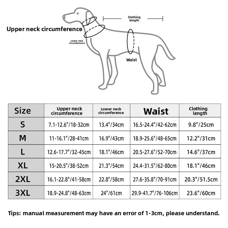 Winter Waterproof Reflective Dog Jacket with Adjustable D-Ring