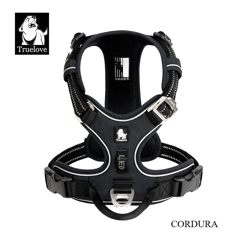 Reflective Breathable Anti Pull Adjustable Dog Harness Vest