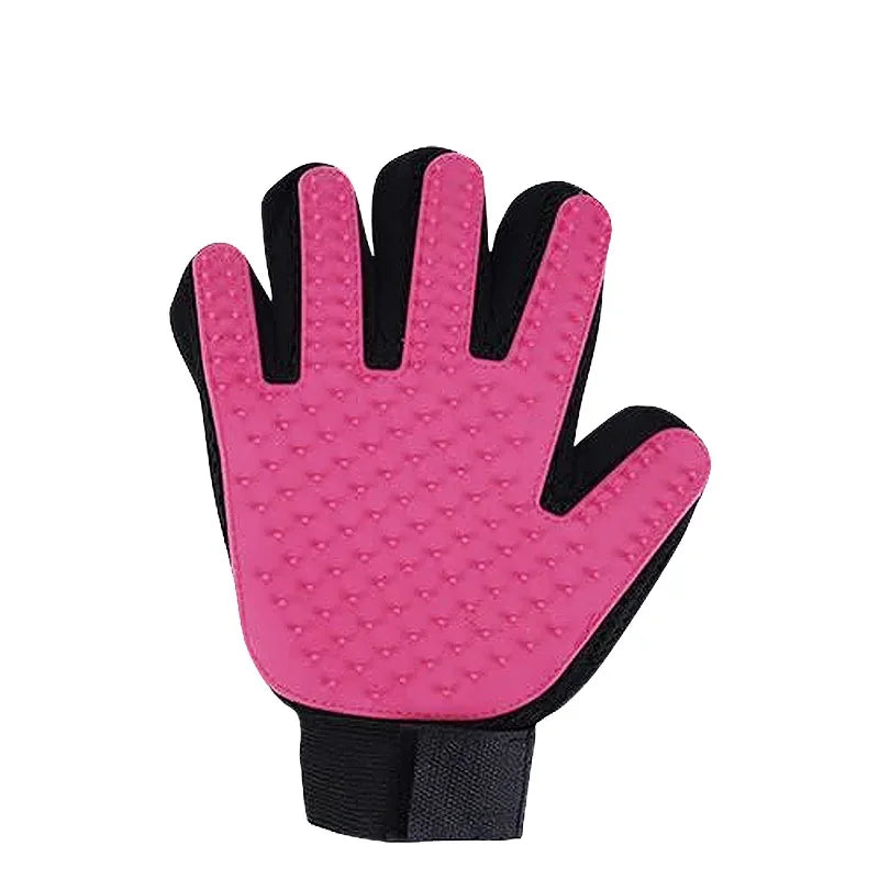 Pet Grooming Glove Deshedding Brush for Dogs Cats Massage