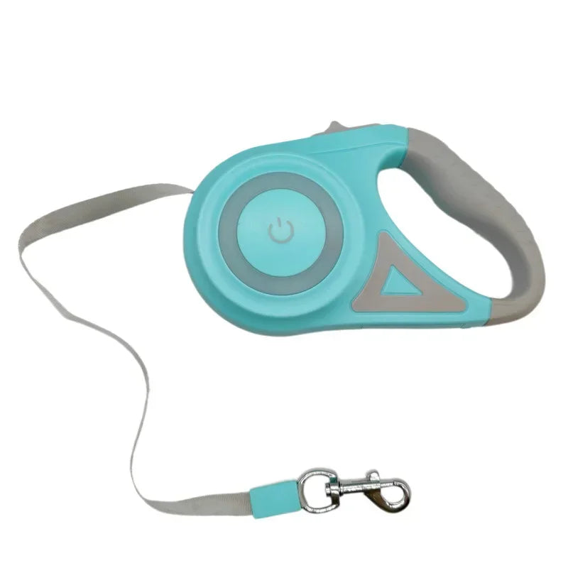 LED Retractable Dog Leash for Small Medium Dogs