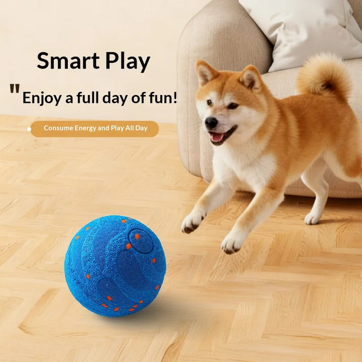 Smart Rechargeable Moving E-TPU Ball Dog Toy