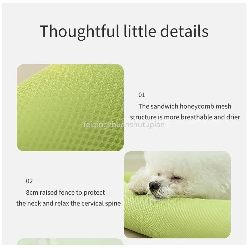 Washable Breathable Cooling Pet Mat for All Dogs