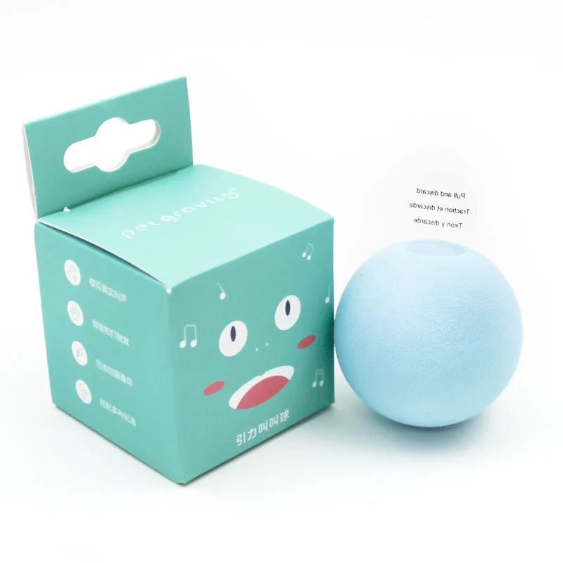 Smart Interactive Catnip Ball Toy with Sound for Cats