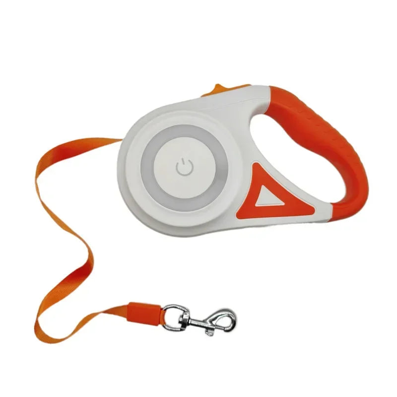 LED Retractable Dog Leash for Small Medium Dogs