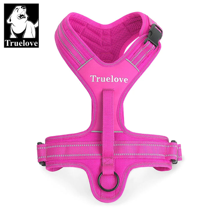 Truelove Adjustable No Pull Dog Harness Leash Set Medium