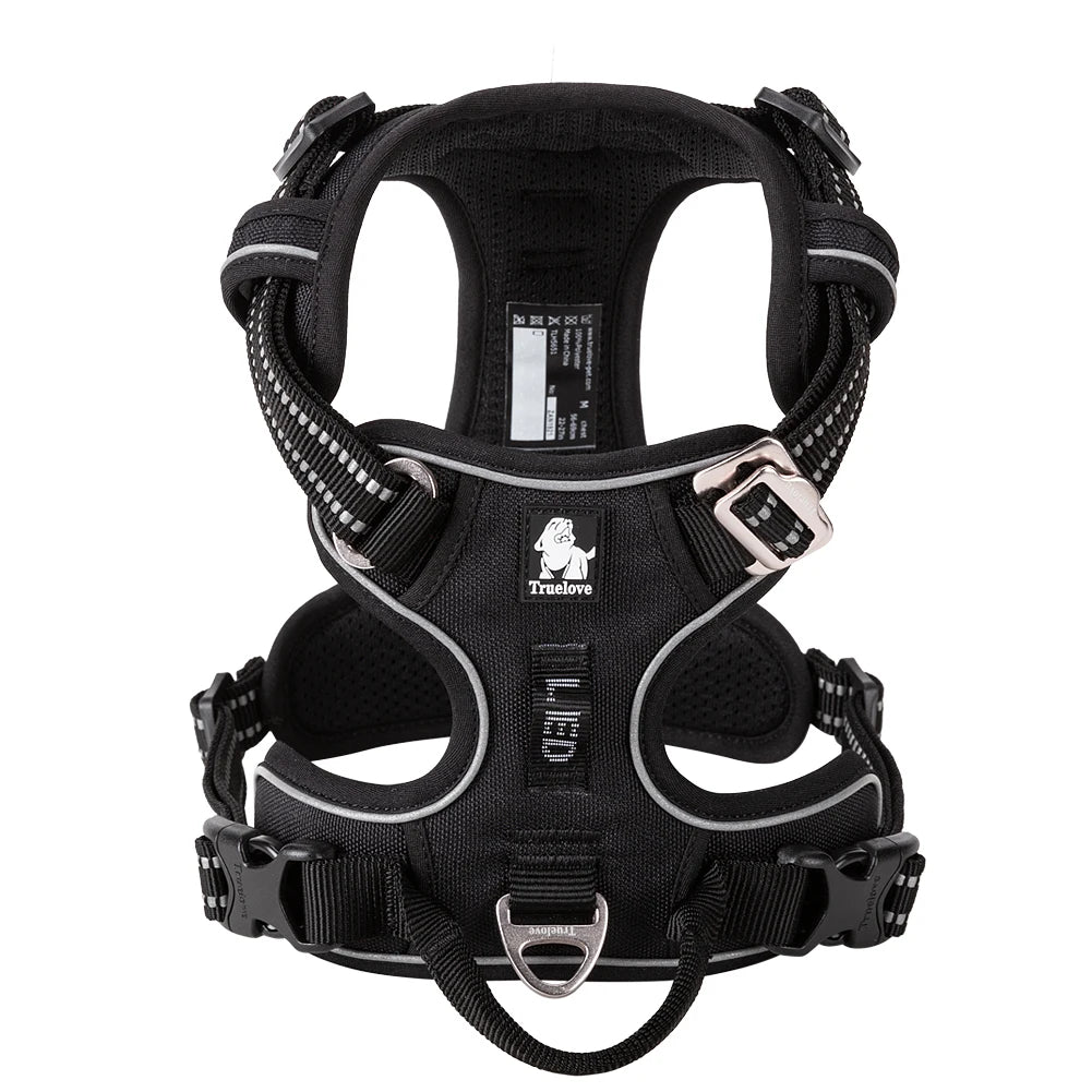 Reflective Breathable Anti Pull Adjustable Dog Harness Vest