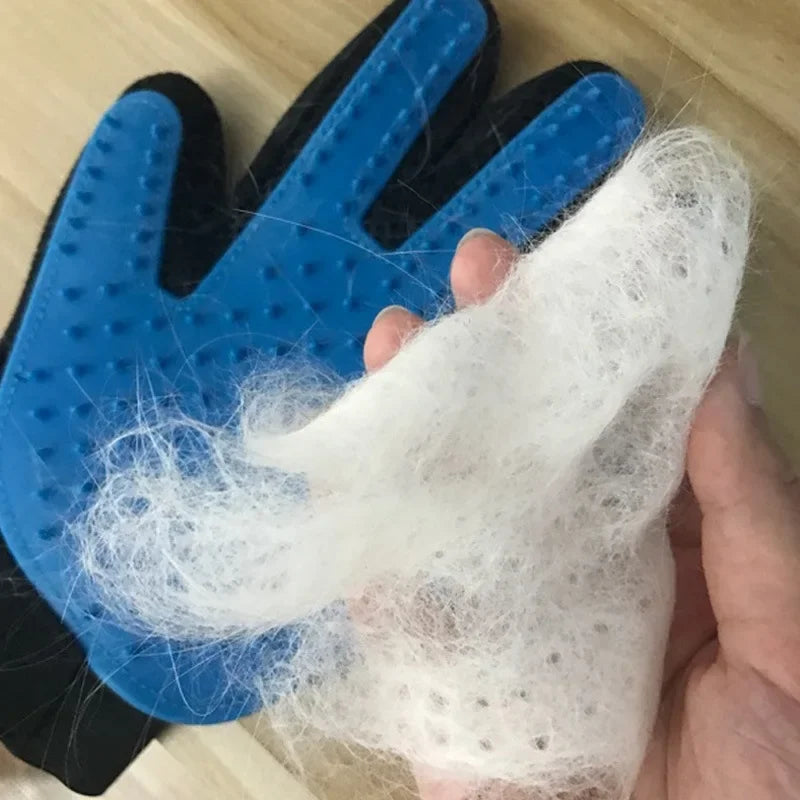 Pet Grooming Glove Deshedding Brush for Dogs Cats Massage