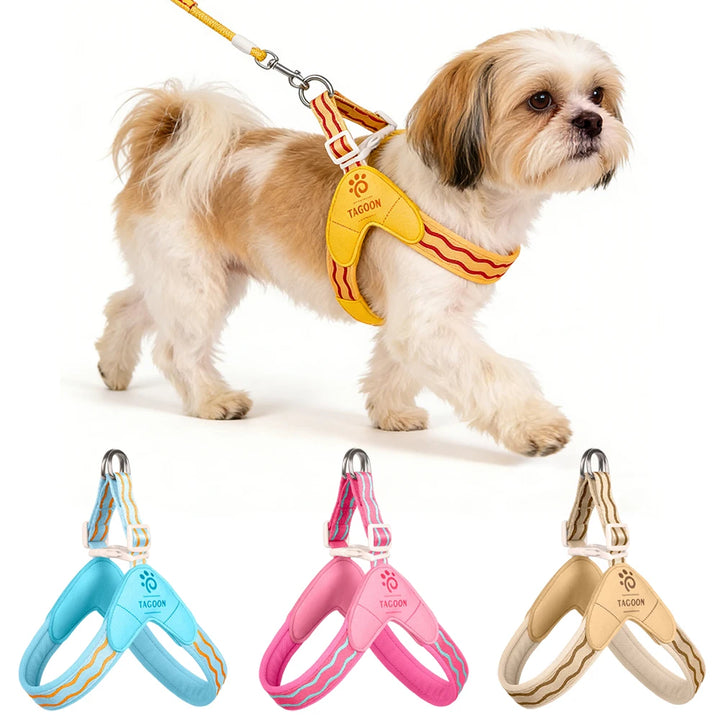 Breathable Mesh Pet Harness for Cats Small Dogs Puppies