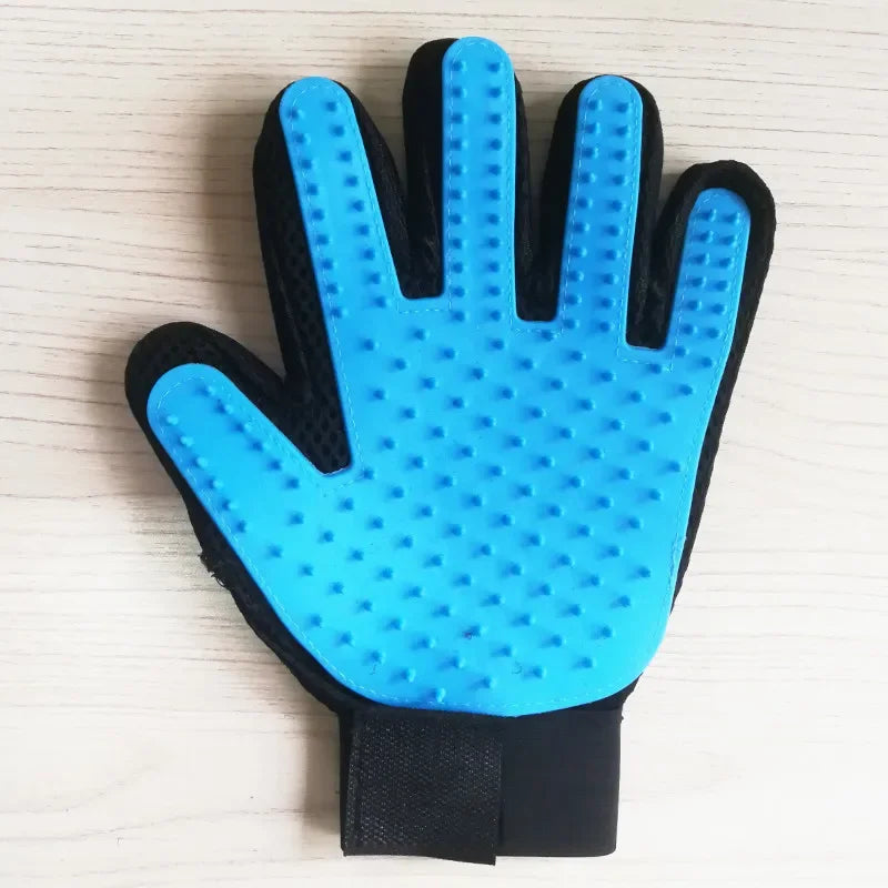 Pet Grooming Glove Deshedding Brush for Dogs Cats Massage
