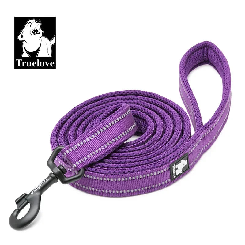 Truelove Reflective Padded Pet Leash for Dogs Cats