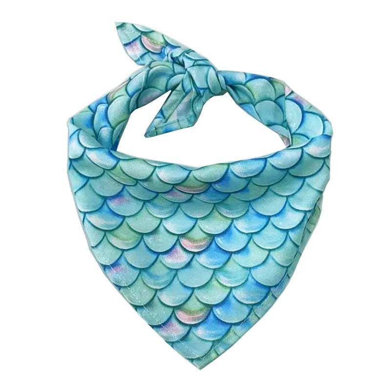Cute Outdoor Dog Bandana Triangular Scarf for All Dogs