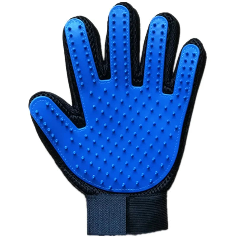 Pet Grooming Glove Deshedding Brush for Dogs Cats Massage