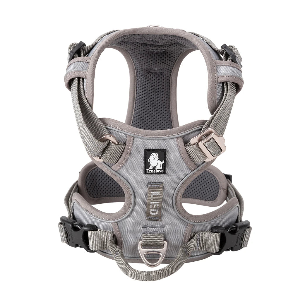 Reflective Breathable Anti Pull Adjustable Dog Harness Vest