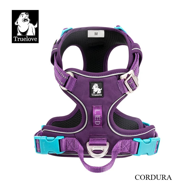Reflective Breathable Anti Pull Adjustable Dog Harness Vest