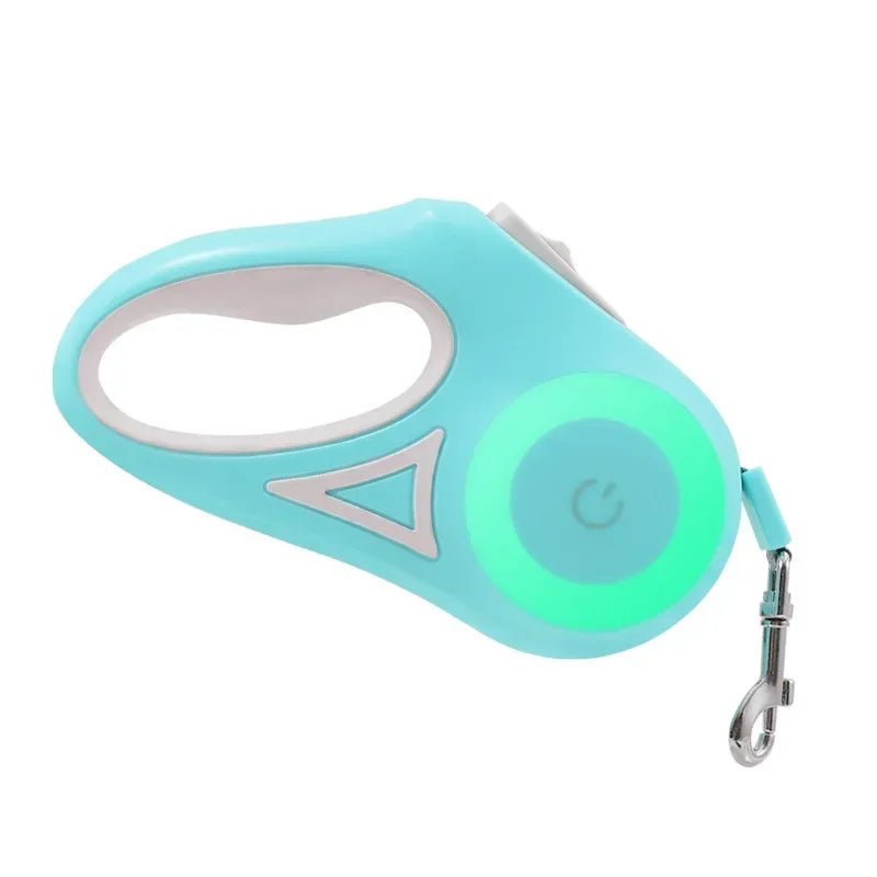 LED Retractable Dog Leash for Small Medium Dogs