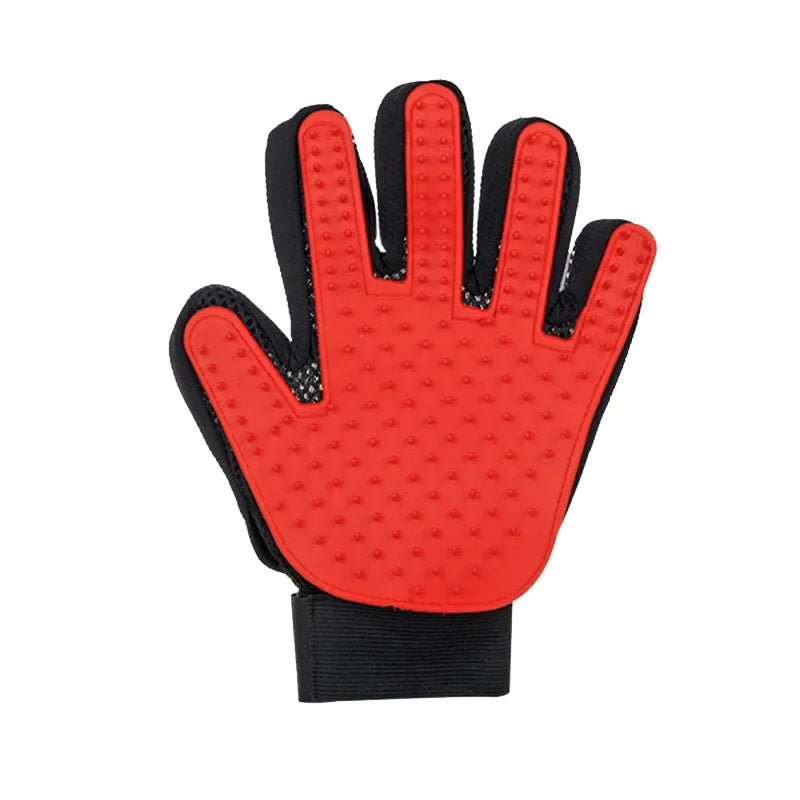 Pet Grooming Glove Deshedding Brush for Dogs Cats Massage