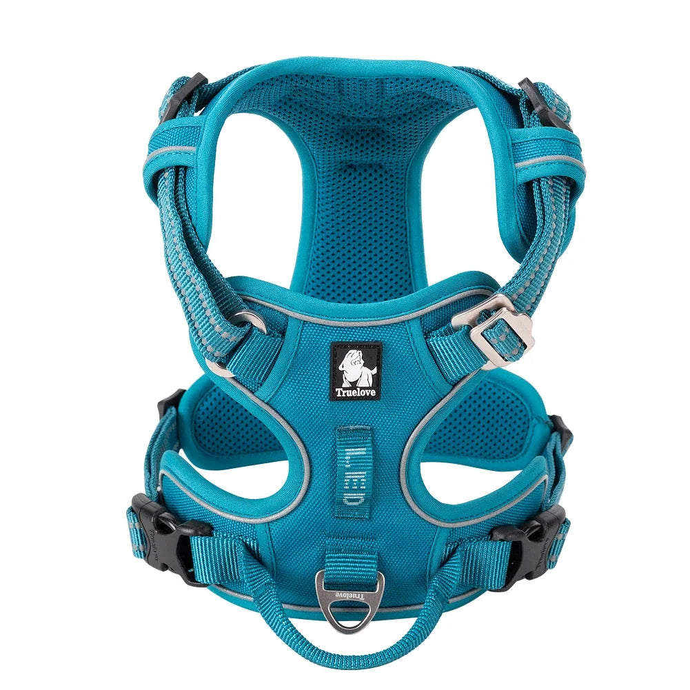 Reflective No Pull Adjustable Step-In Dog Harness