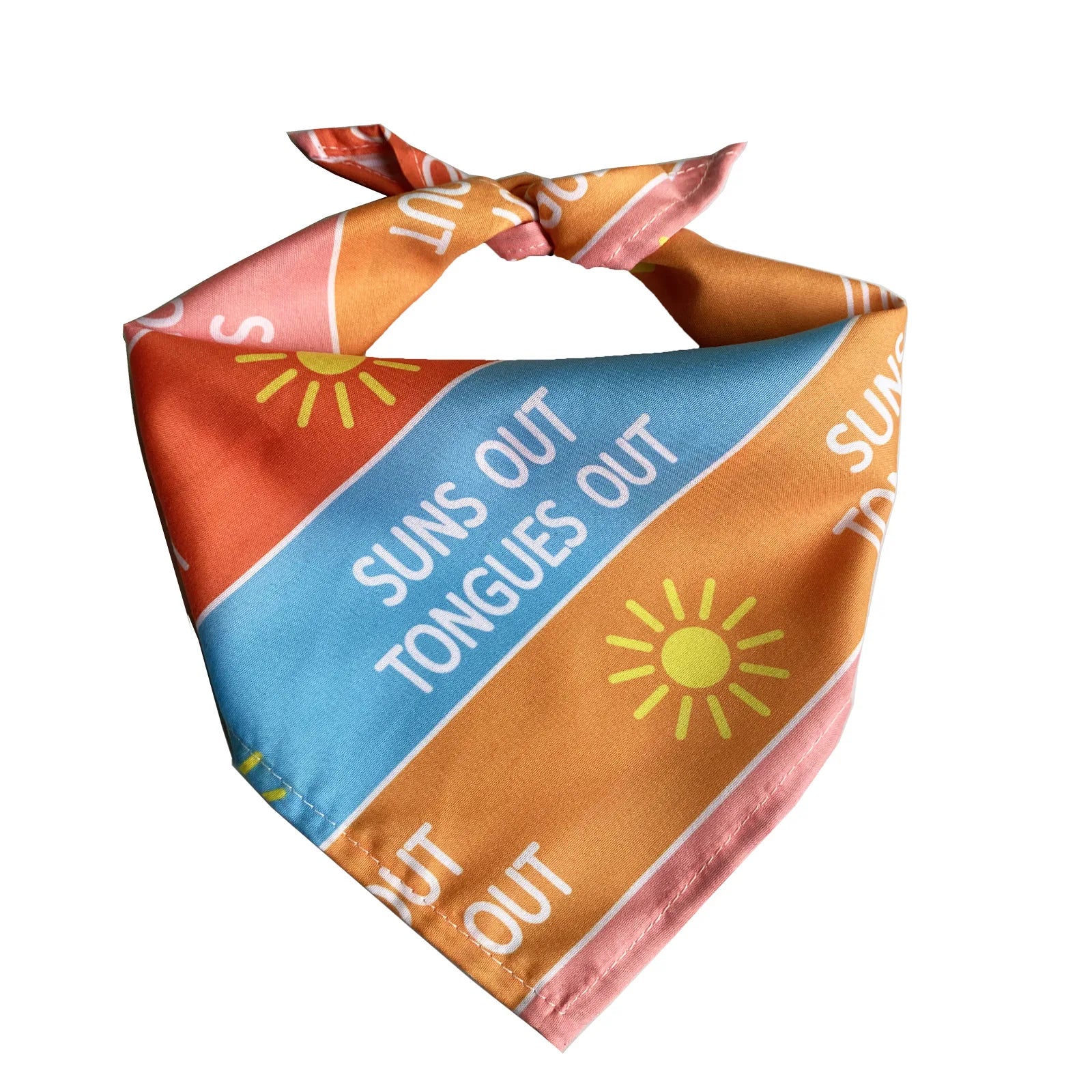 Cute Outdoor Dog Bandana Triangular Scarf for All Dogs