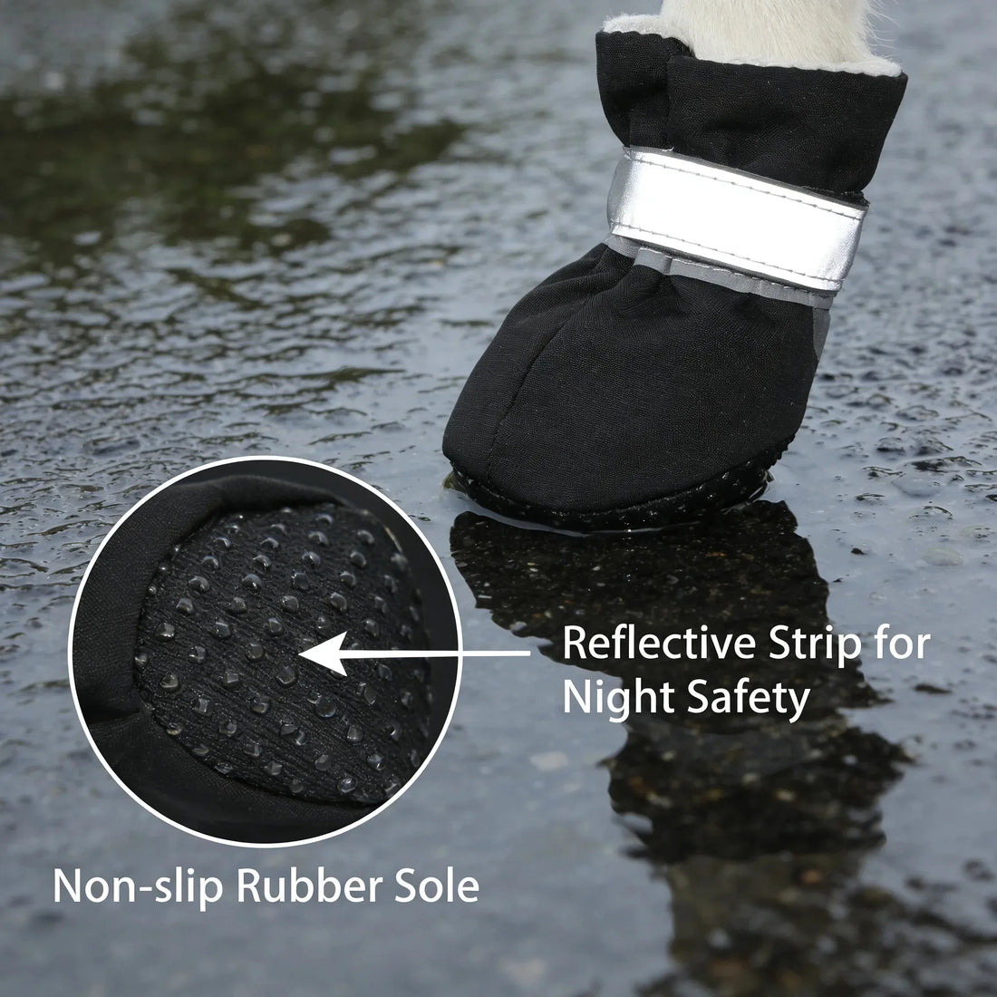 Waterproof Anti-Slip Puppy Shoes Soft Sole Pet Boots
