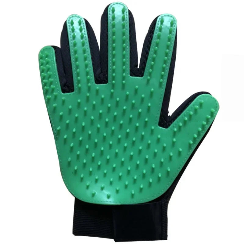 Pet Grooming Glove Deshedding Brush for Dogs Cats Massage