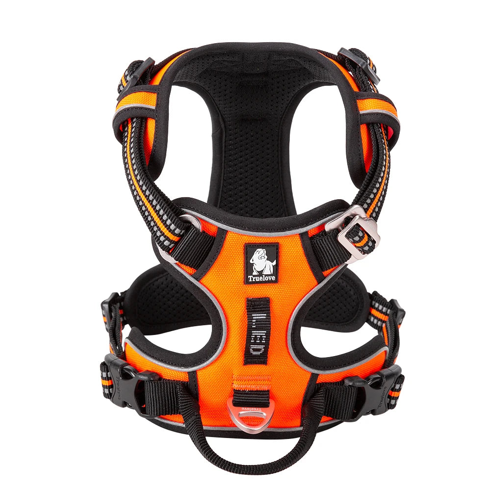 Reflective Breathable Anti Pull Adjustable Dog Harness Vest