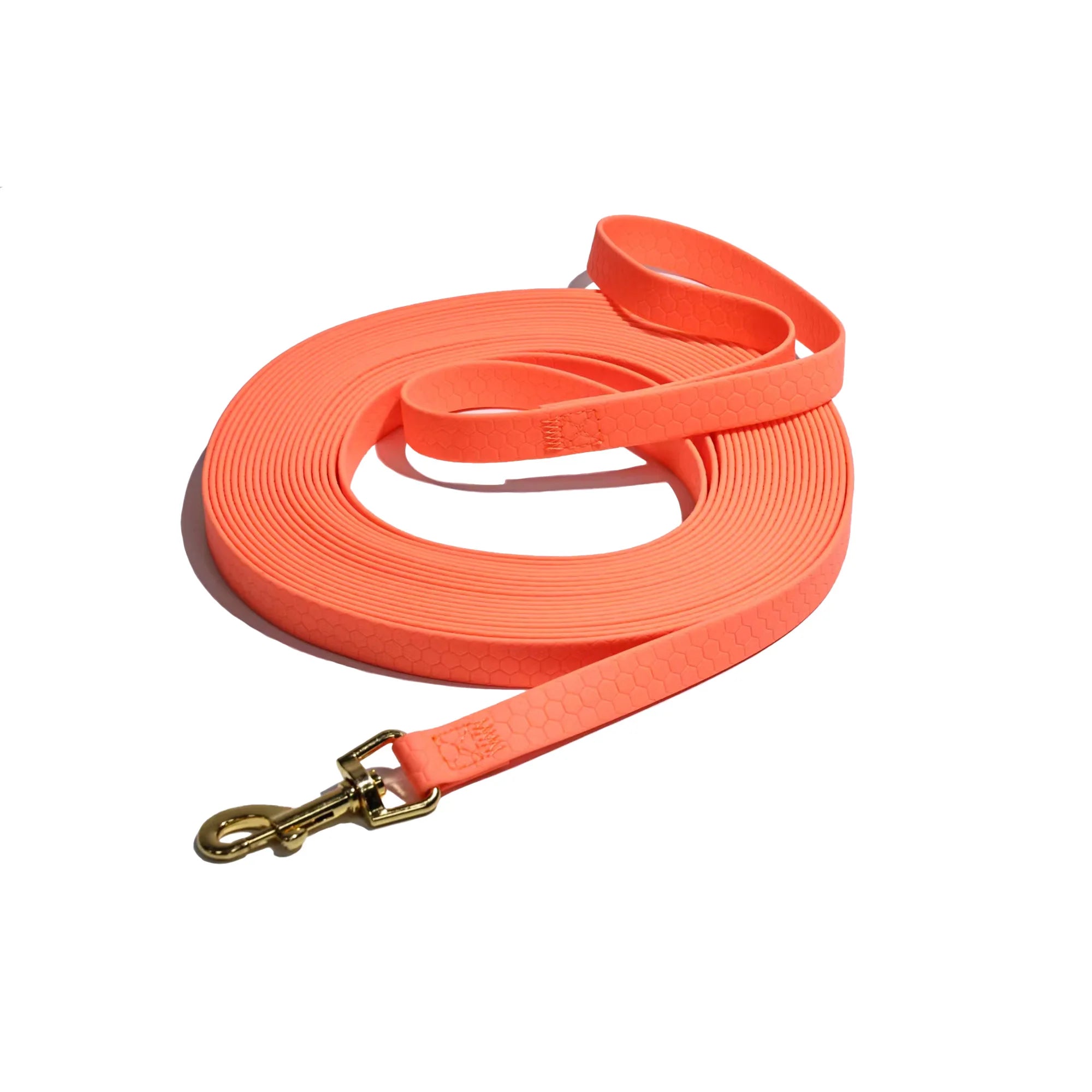 Waterproof PVC Dog Training Leash with Metal Hook