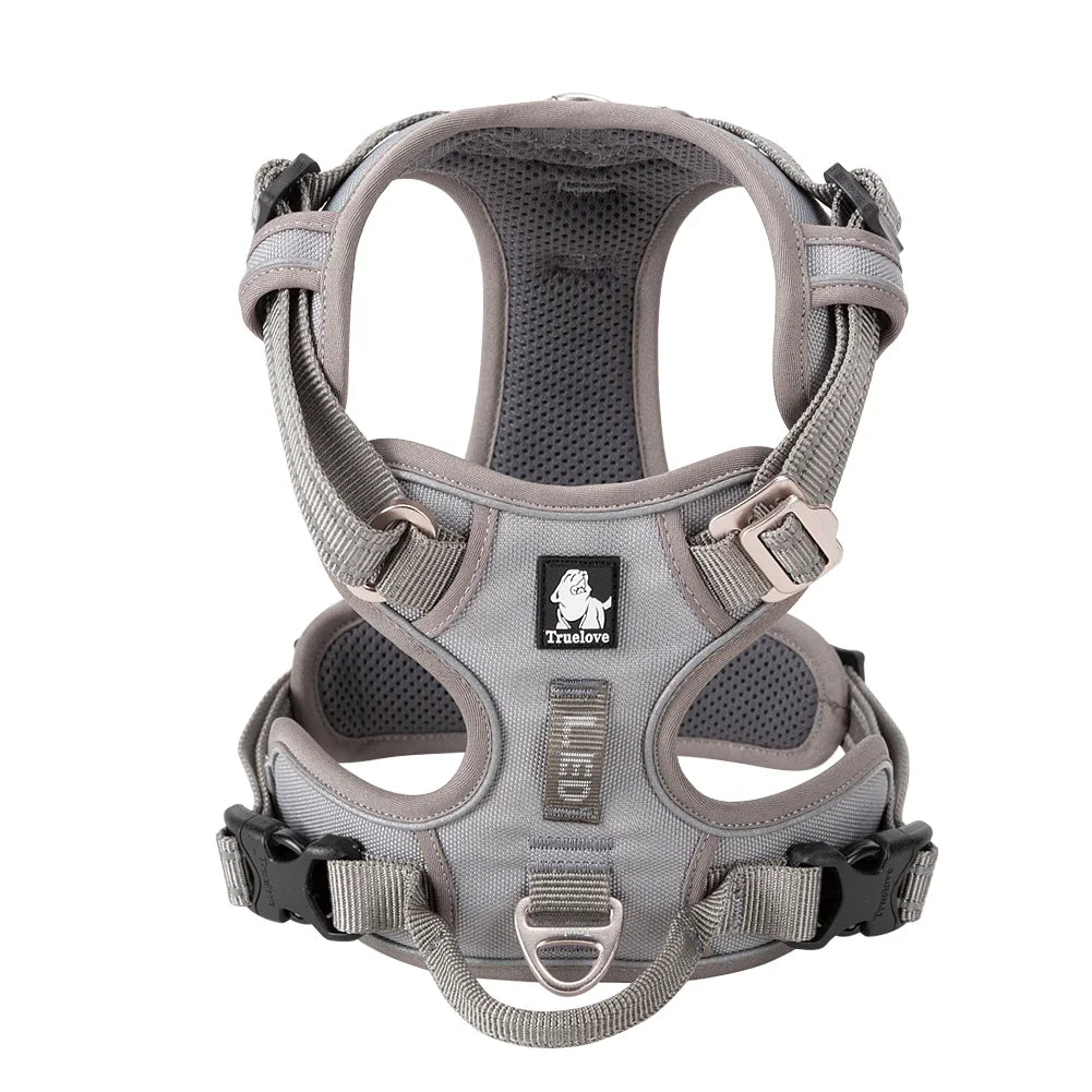 Reflective No Pull Adjustable Step-In Dog Harness