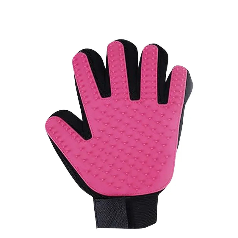Pet Grooming Glove Deshedding Brush for Dogs Cats Massage