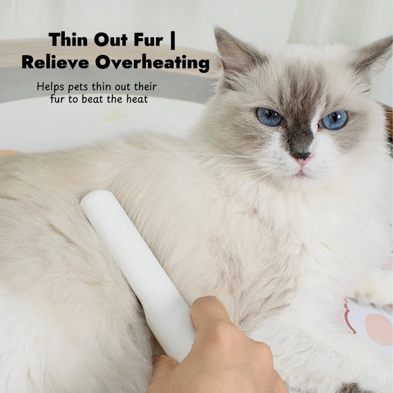 Pet Undercoat Deshedding Brush for Dogs Cats Summer Grooming