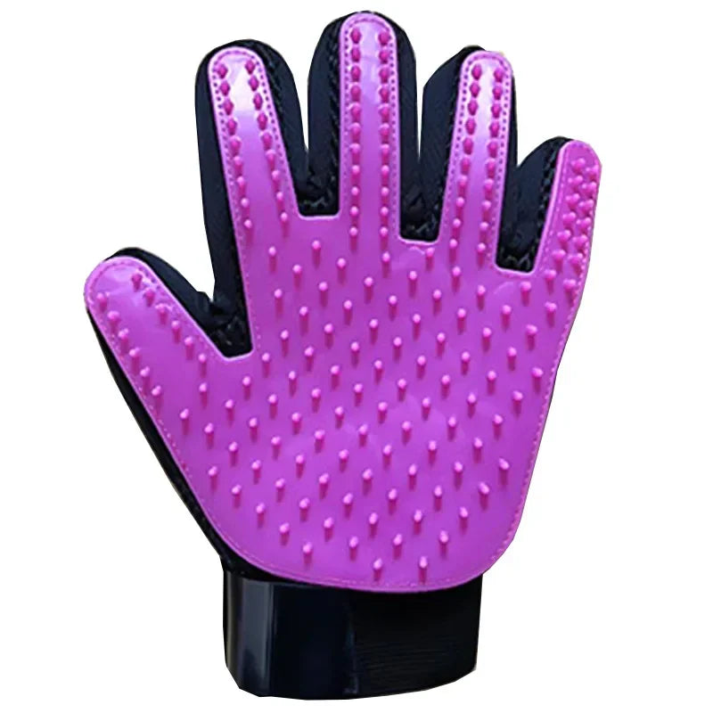 Pet Grooming Glove Deshedding Brush for Dogs Cats Massage