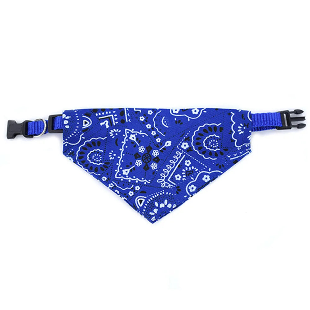 Adjustable Dog Bandana Collar Scarf for Dogs Cats Puppies