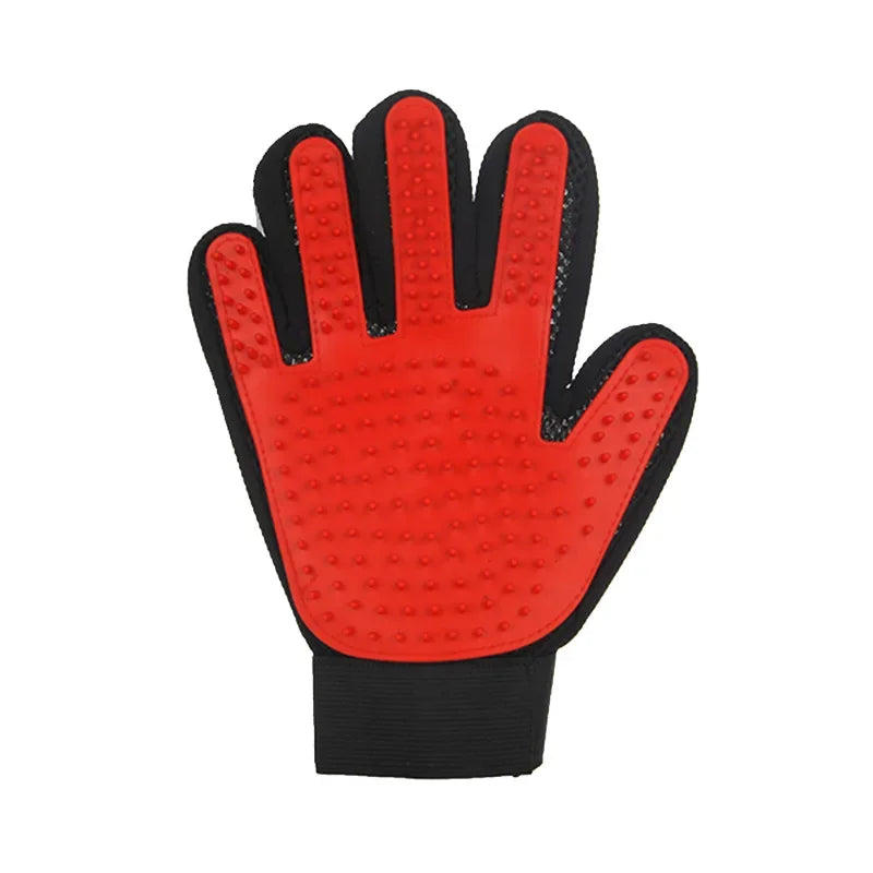 Pet Grooming Glove Deshedding Brush for Dogs Cats Massage