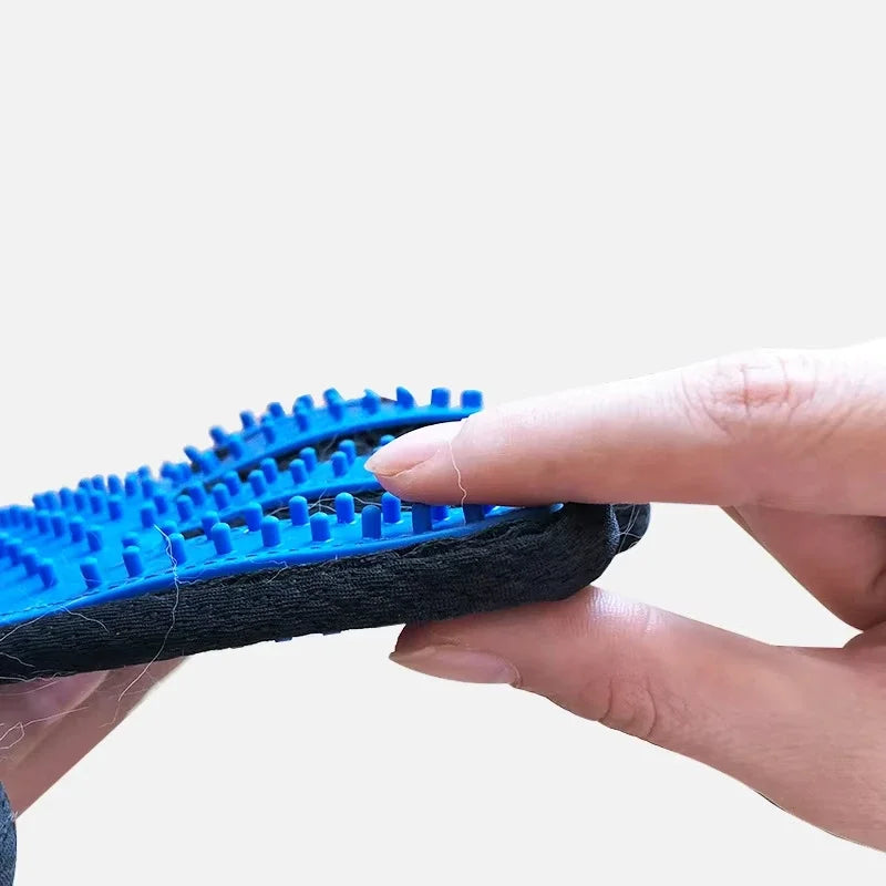 Pet Grooming Glove Deshedding Brush for Dogs Cats Massage