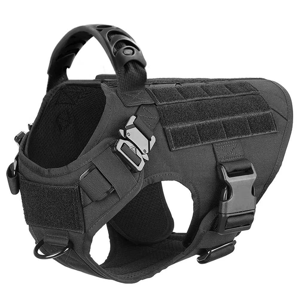 Large Dog Harness Leash Set Adjustable Training Walking Vest