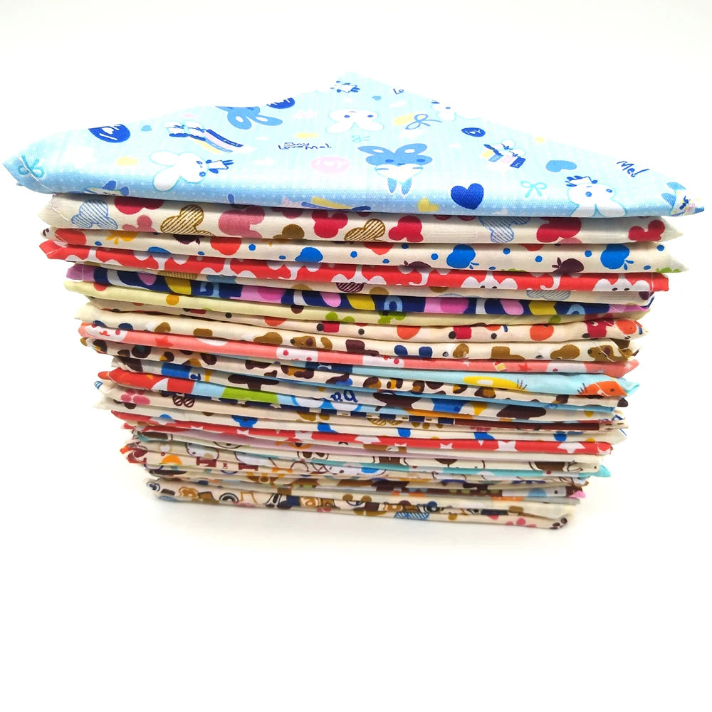 10PCS Cotton Dog Bandana Set for Small Large Dogs