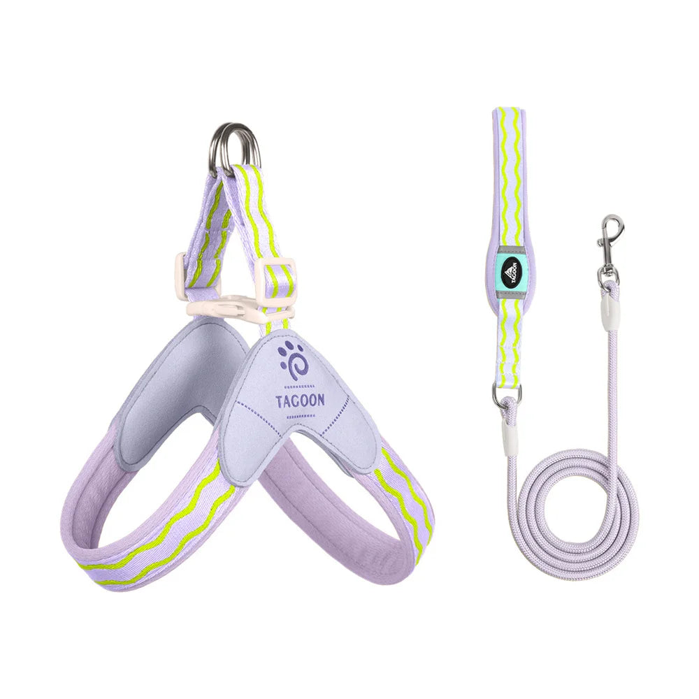 Breathable Mesh Pet Harness for Cats Small Dogs Puppies