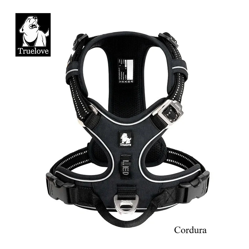 Reflective No Pull Adjustable Step-In Dog Harness