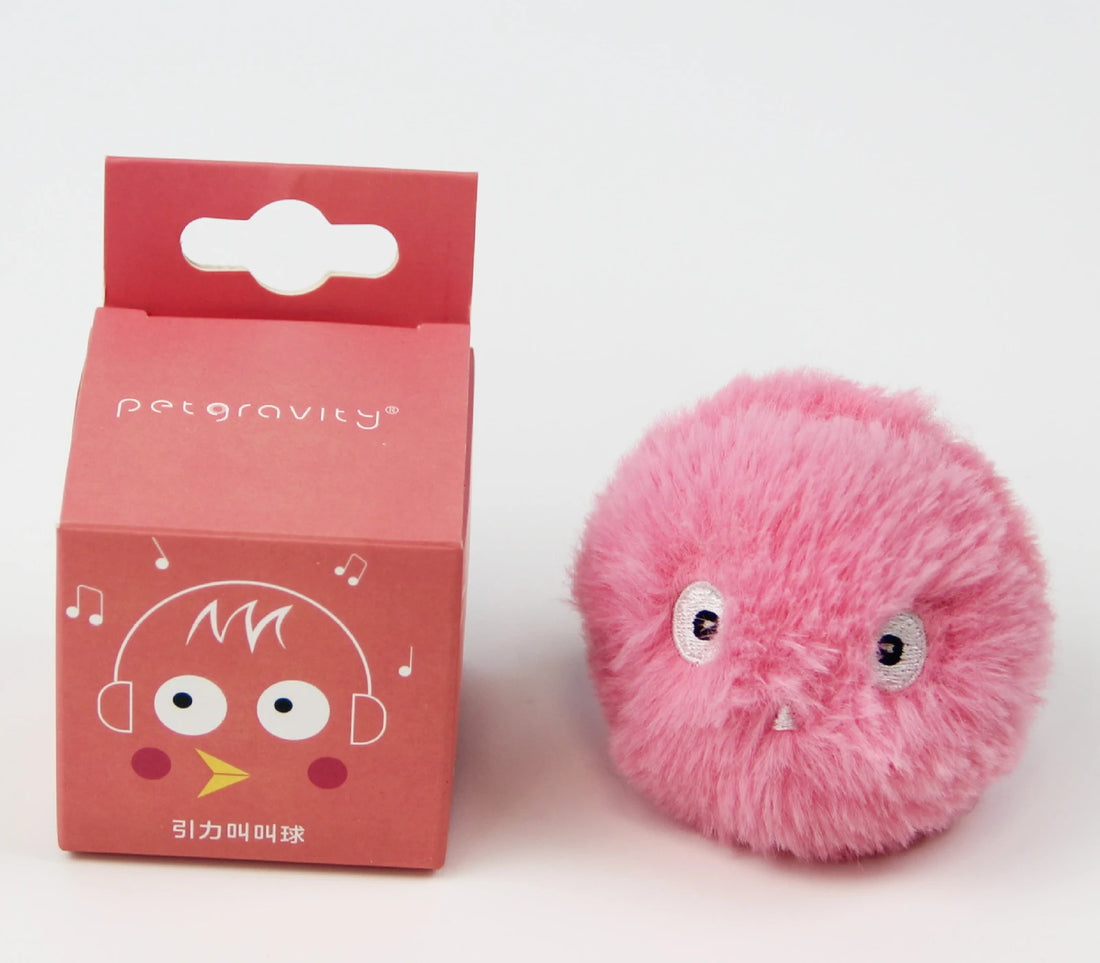 Smart Interactive Catnip Ball Toy with Sound for Cats