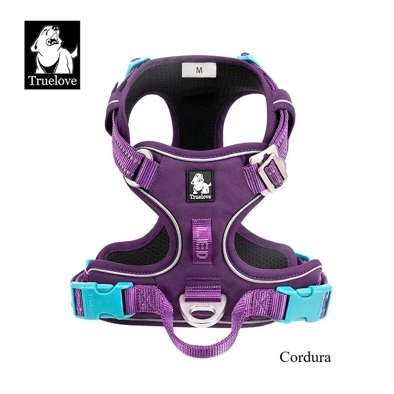 Reflective No Pull Adjustable Step-In Dog Harness