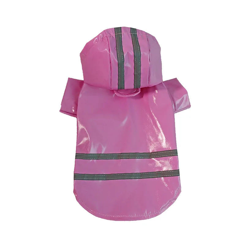 Waterproof Hooded Pet Raincoat Jacket for Dogs Cats