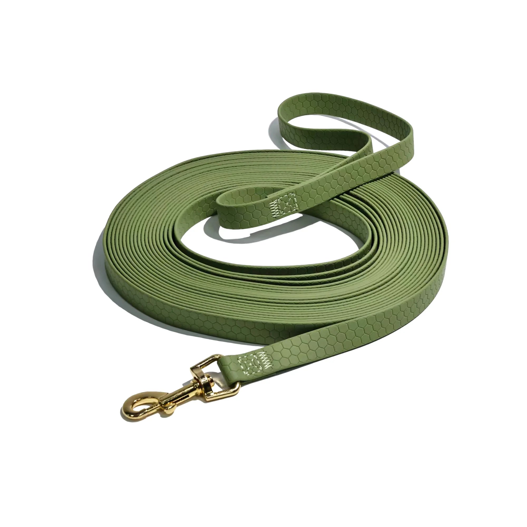 Waterproof PVC Dog Training Leash with Metal Hook