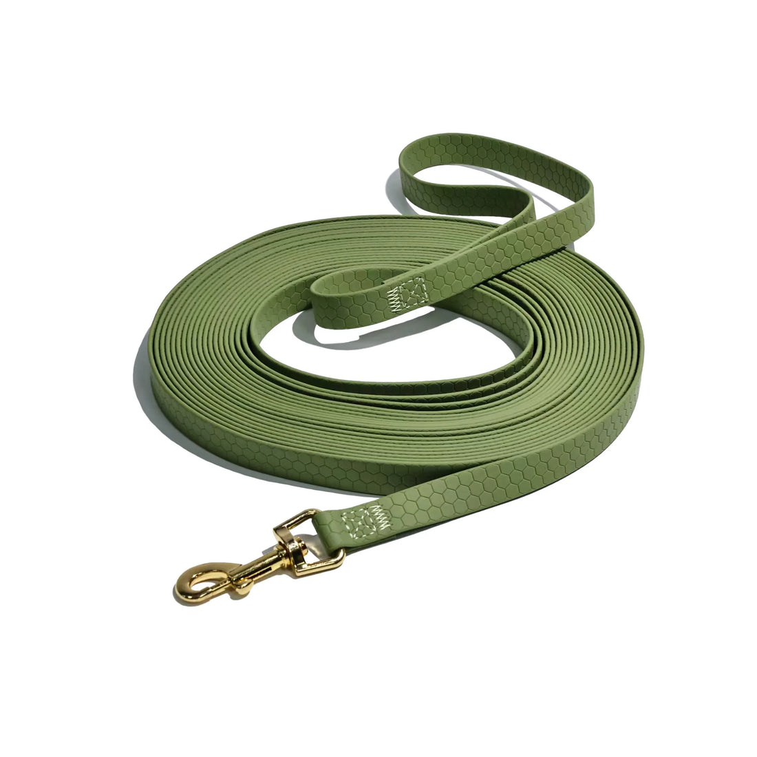 Waterproof PVC Dog Training Leash with Metal Hook