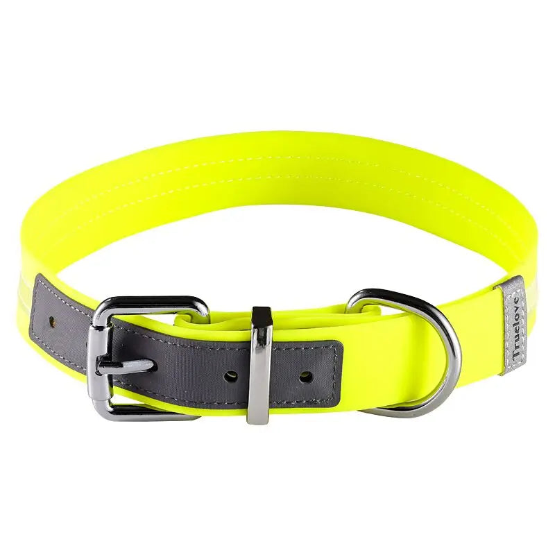 Truelove Waterproof Reflective Adjustable Dog Collar Anti Odor Durable