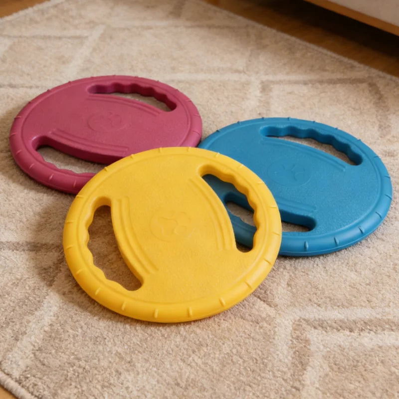 Flying Disc Dog Chew Toy Training Play