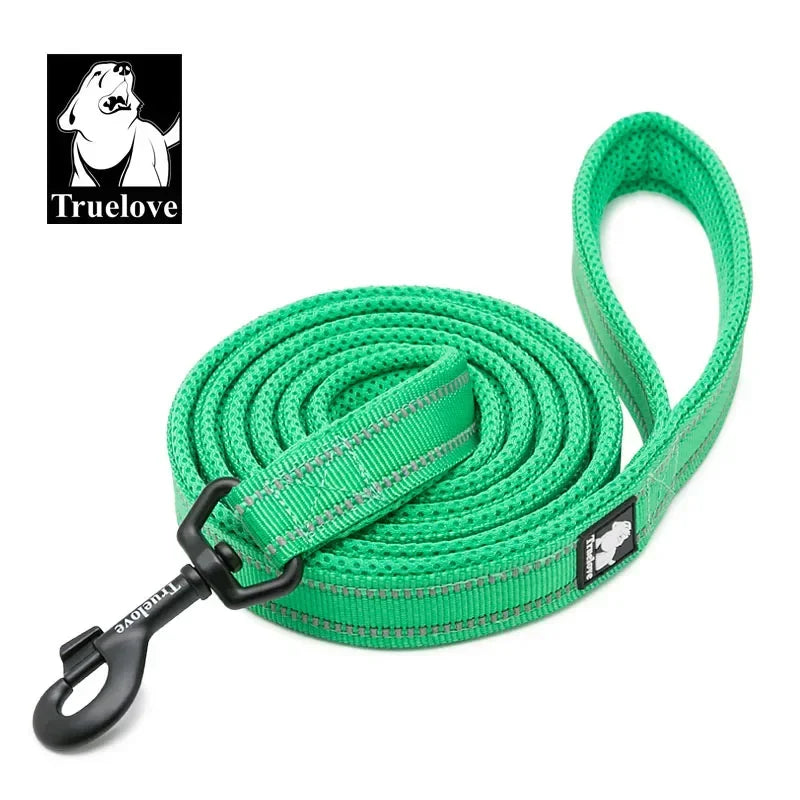 Truelove Reflective Padded Pet Leash for Dogs Cats